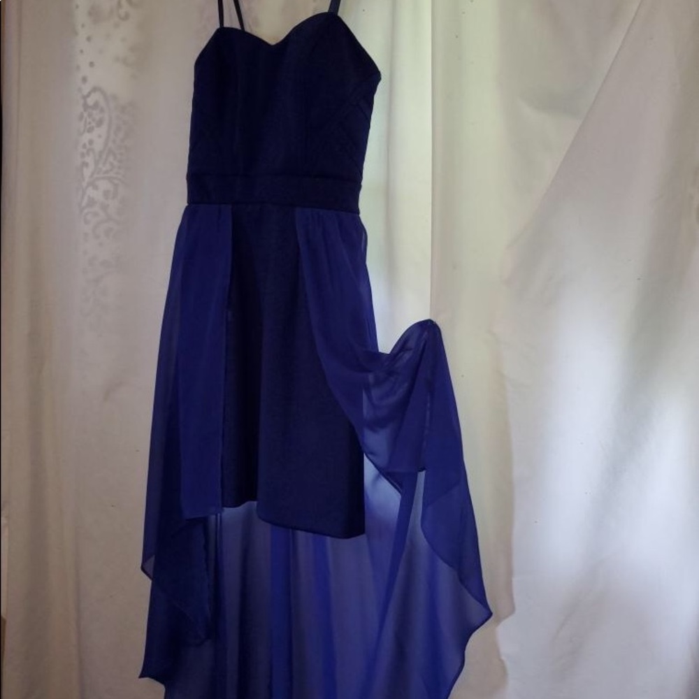 blue homecoming / prom / bridesmaid dress